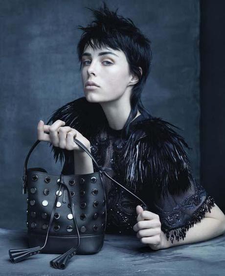 Edie Campbell by Steven Meisel for Louis Vuitton