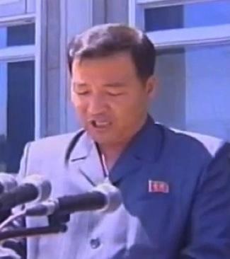 Jon Yong Nam, Chairman of the Kim Il Sung Socialist Youth League Central Committee (Photo: NK Leadership Watch file photo).