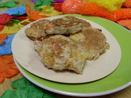 Tropical Porridge Pancake 'Cookies'