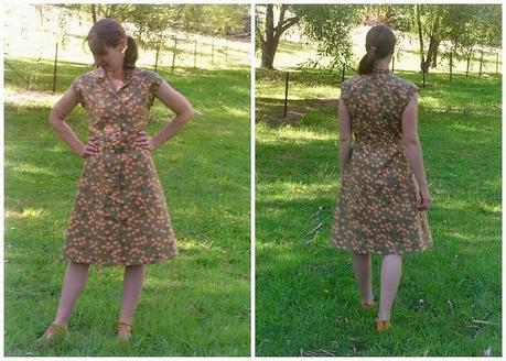 So I made this little summer dress..