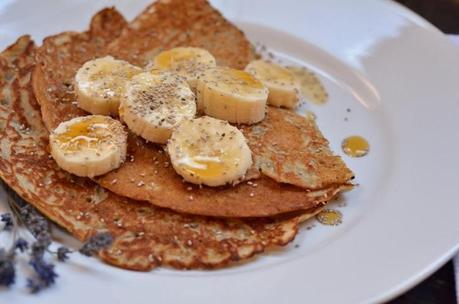 Banana Chia Pancakes (dairy, gluten & sugar free)