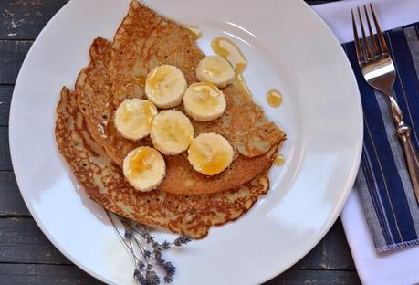 Banana Chia Pancakes (dairy, gluten & sugar free)