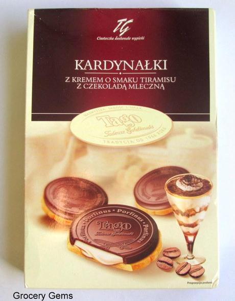 A few more East European snacks - Tiramisu Cream Biscuits & Deli Raspberry Chocolate