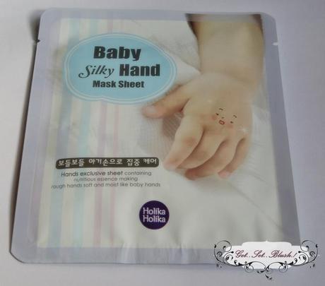 Holika Holika Baby Silky Hand Mask Sheet Review and Samples I got from Jolse.com