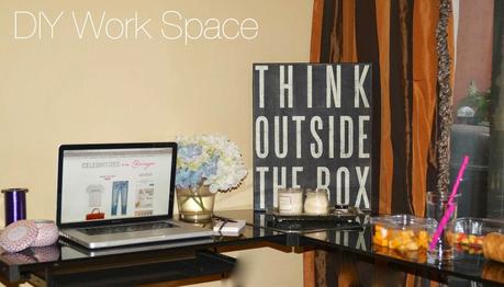 DIY: At home Work space 