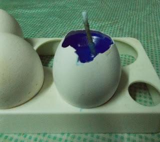 EGG SHELL CANDLES