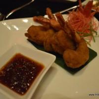 Prawn in panko rava style
