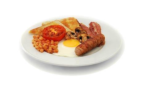 Healthy 'fry up'