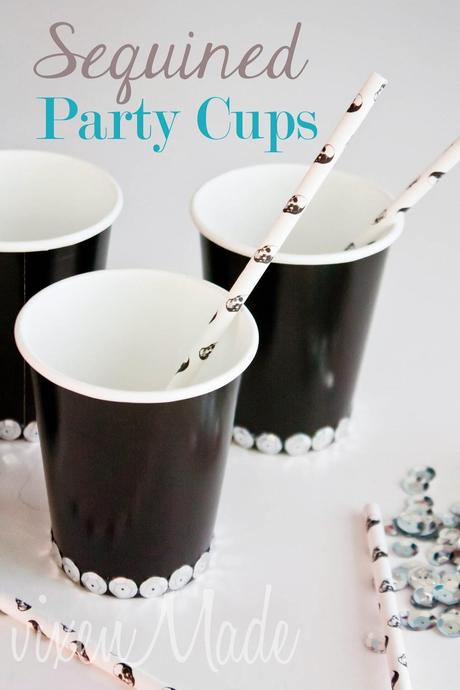 Sequined Party Cups