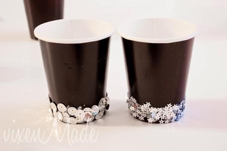 Sequined Party Cups