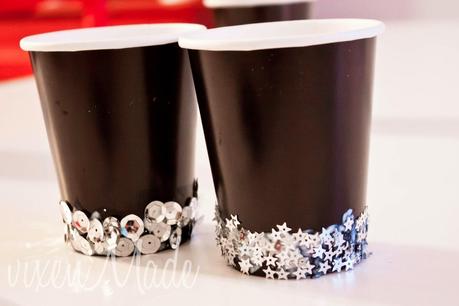 Sequined Party Cups