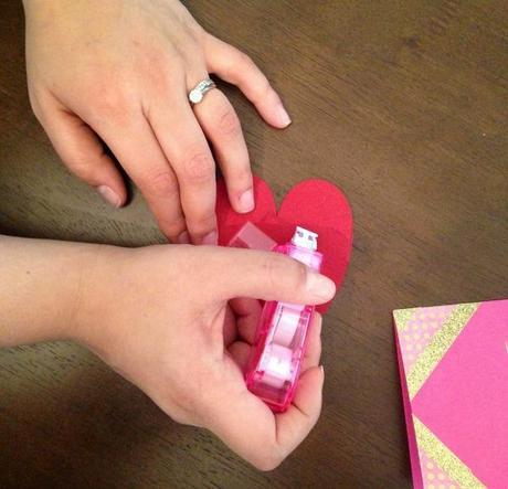 Valentine's Day craft idea, creating your own card DIY Valentine's Day card tutorial
