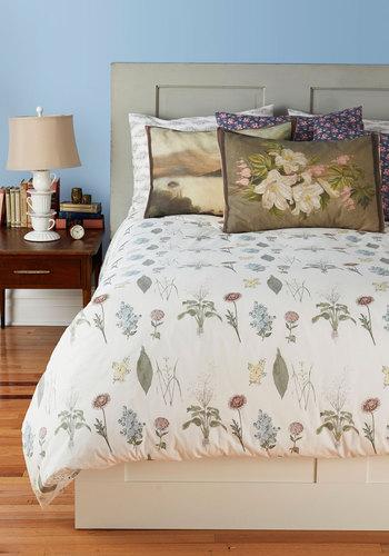 Blanketed in Blossoms Duvet Cover in King