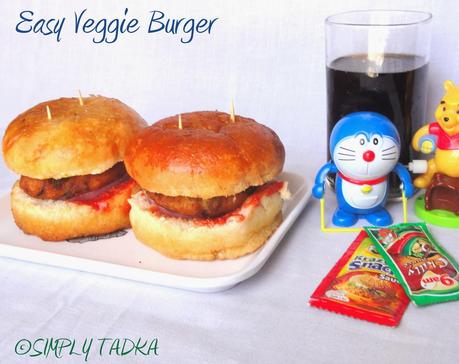 Easy Veggie Burger | Burger Recipes