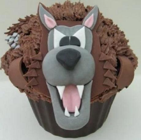 Big Bad Wolf Giant Cupcake