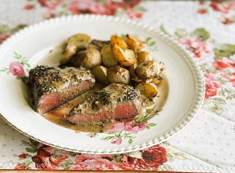 Peppercorn Filet Steaks for two