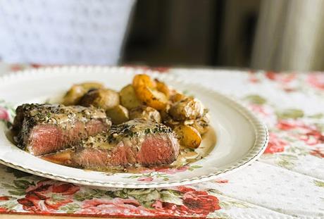 Peppercorn Filet Steaks for two