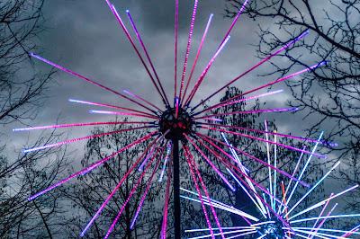 Starburst in the evening