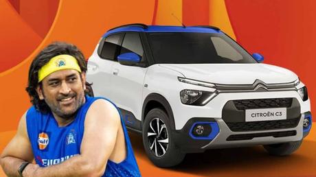 Dhoni named car!  Citroen C3 Dhoni Edition salutes Captain Cool