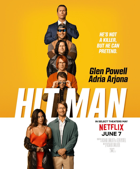 Discover the thrilling world of Hit Man. Read our movie review of this captivating film directed by Richard Linklater and starring Glen Powell and Adria Arjona.