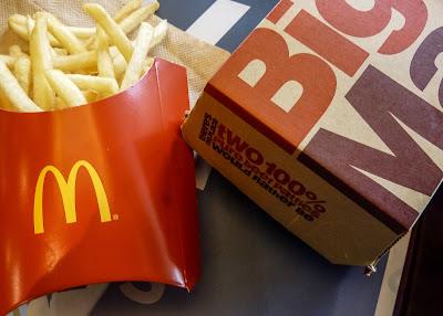 A Big Mac at Mickey D's