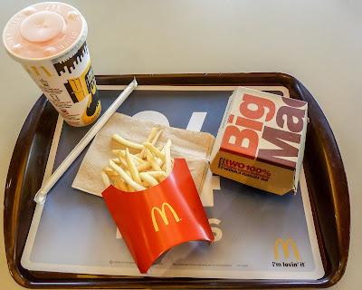 A Big Mac at Mickey D's