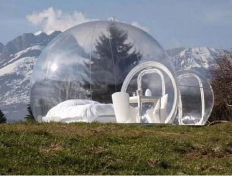 The Crystal Bubble Tent