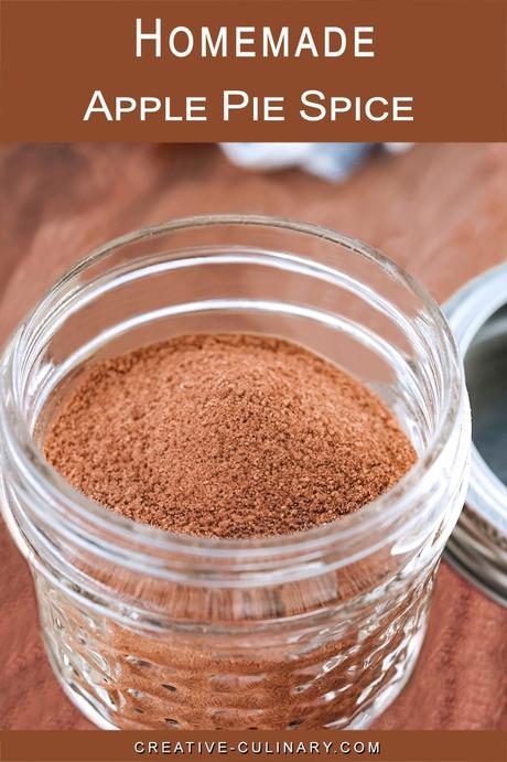 Homemade Apple Pie Spice