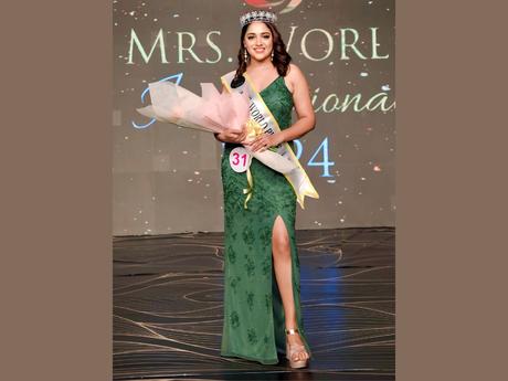 Hyderabad’s Nithanya TM Triumphs at Mrs. World International 2024, Wins Mrs. World Pride