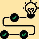 Heatmapping to Enhance Conversions: 3 Powerful Tips for HVAC Contractors a light bulb and check marks