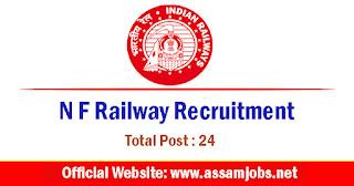 N F Railway Recruitment 2024 | 24 Sports Person Posts