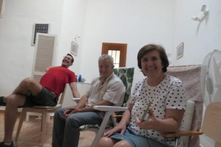 Journey to Spain 4 – The First Days: Murcia. The Paintings arrive at their Home