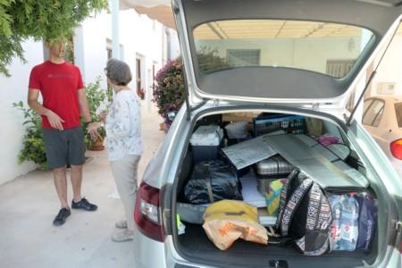 Journey to Spain 4 – The First Days: Murcia. The Paintings arrive at their Home