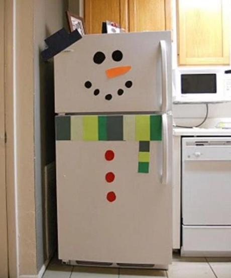 Snowman Style Fridge/Refrigerator