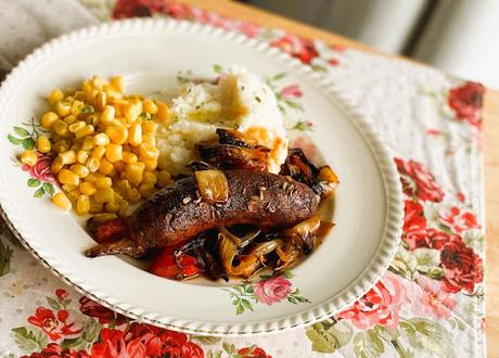 Sausage Casserole for two