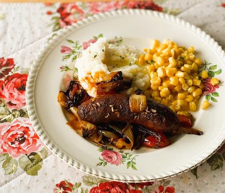 Sausage Casserole for two