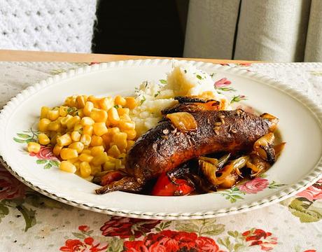 Sausage Casserole for two