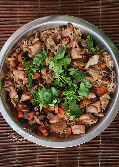 One-pot chicken rice