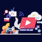 Where Do Connected TV Ads Reach Their Audiences? a woman sitting at a table with a video player
