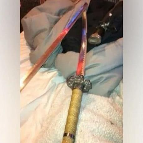 Machete killer, 12, posed for a portrait on social media with a murder weapon in his pants