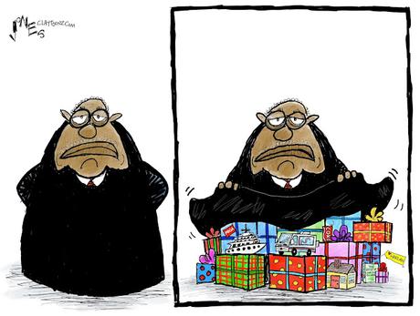 The Justice Wanted To Hide His Bribes