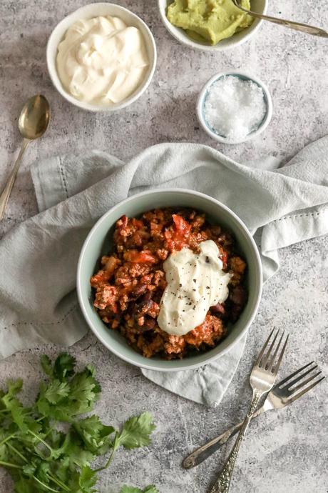 One pot beef chilli