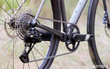 SRAM Apex XPLR mechanical drivetrain on the Specialized Crux DSW Comp.