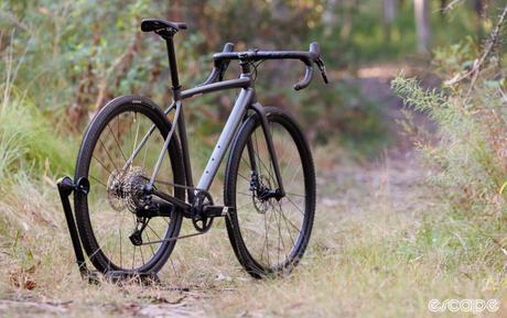 Specialized Crux DSW Comp on a trail. 