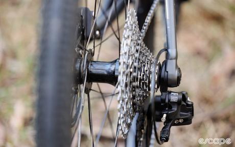 The Universal Derailleur hanger of the Specialized Crux DSW Comp.