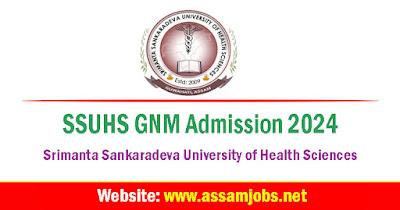 SSUHS GNM Admission 2024 | Online Apply for GNMEE