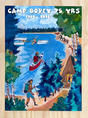 CAMP BOVEY 75 YEARS: Poster and Cards