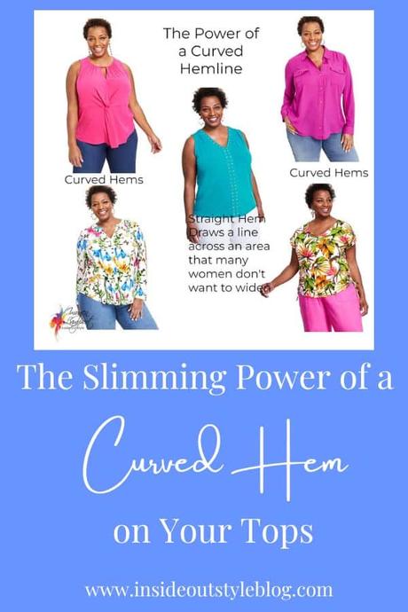 The Slimming Power of a Curved Hem on Your Tops