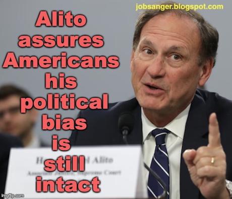 Justice Alito Is Afraid His Bias Might Be Hidden (SATIRE)