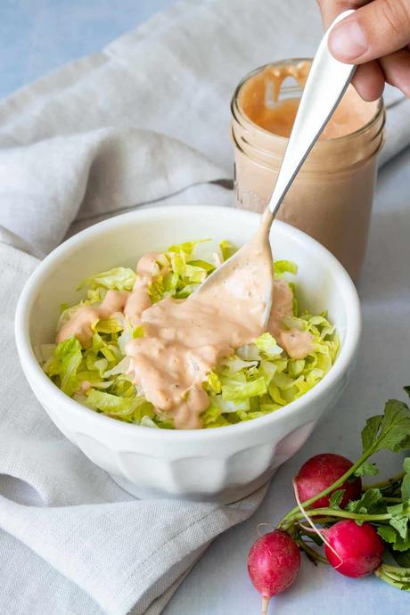 Dairy-Free Thousand Island Dressing (With No Mayo!)